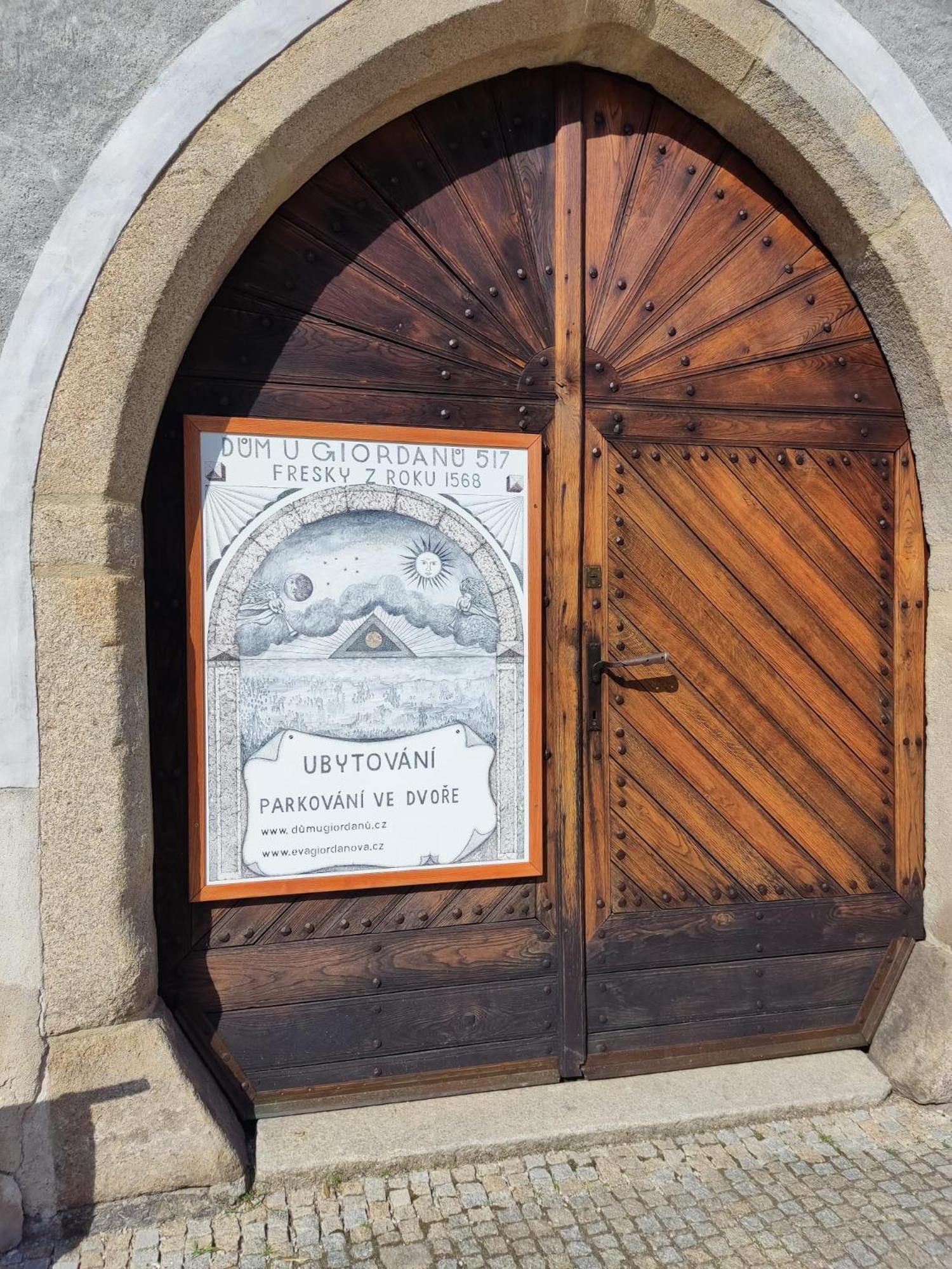 Appartamento Dum U Giordanu Slavonice Esterno foto
